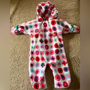 Patagonia baby fleece bunting 6 months